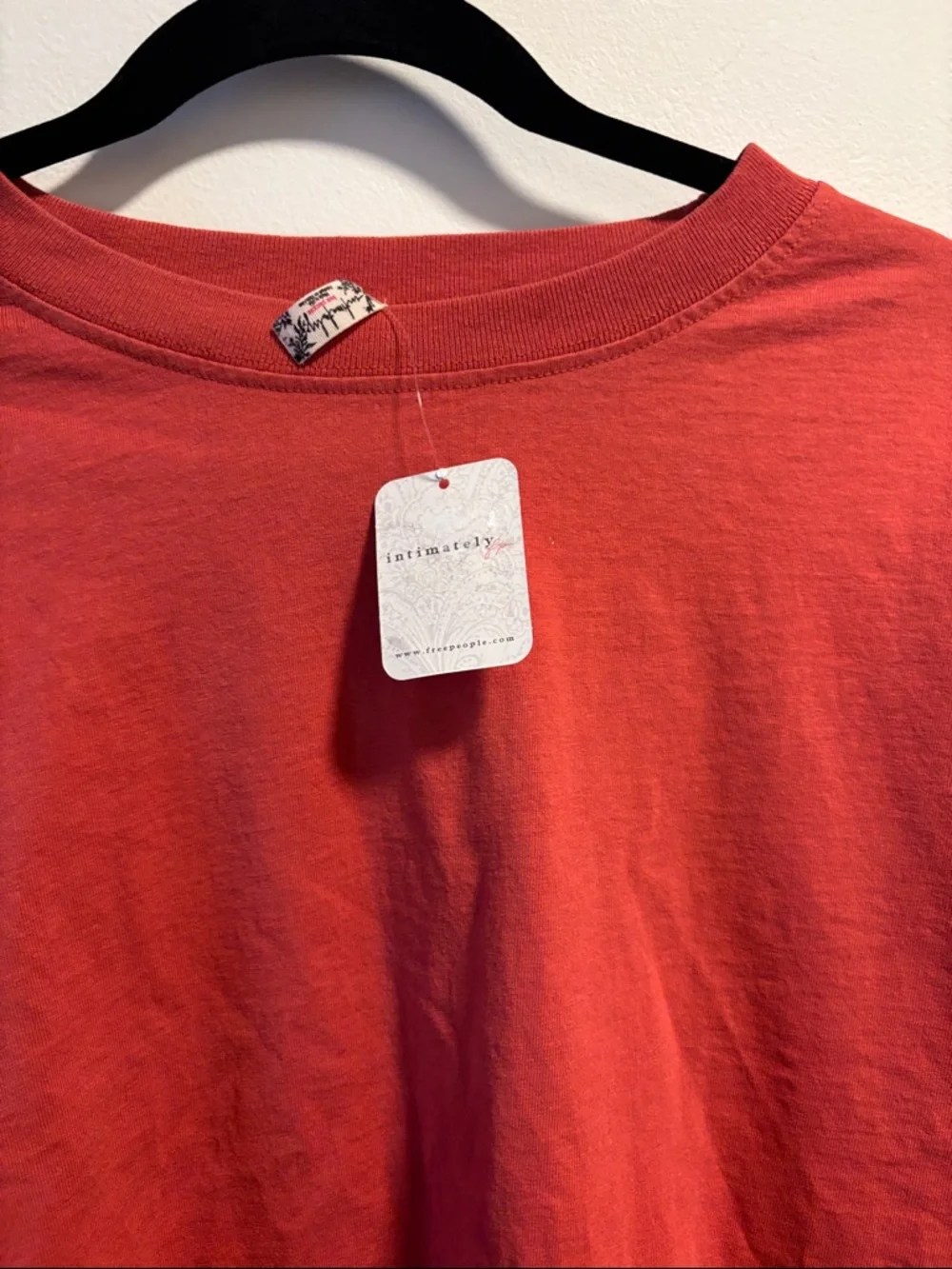 Free people  intimately T-shirt. NWT. Tobacco - Picture 3 of 5